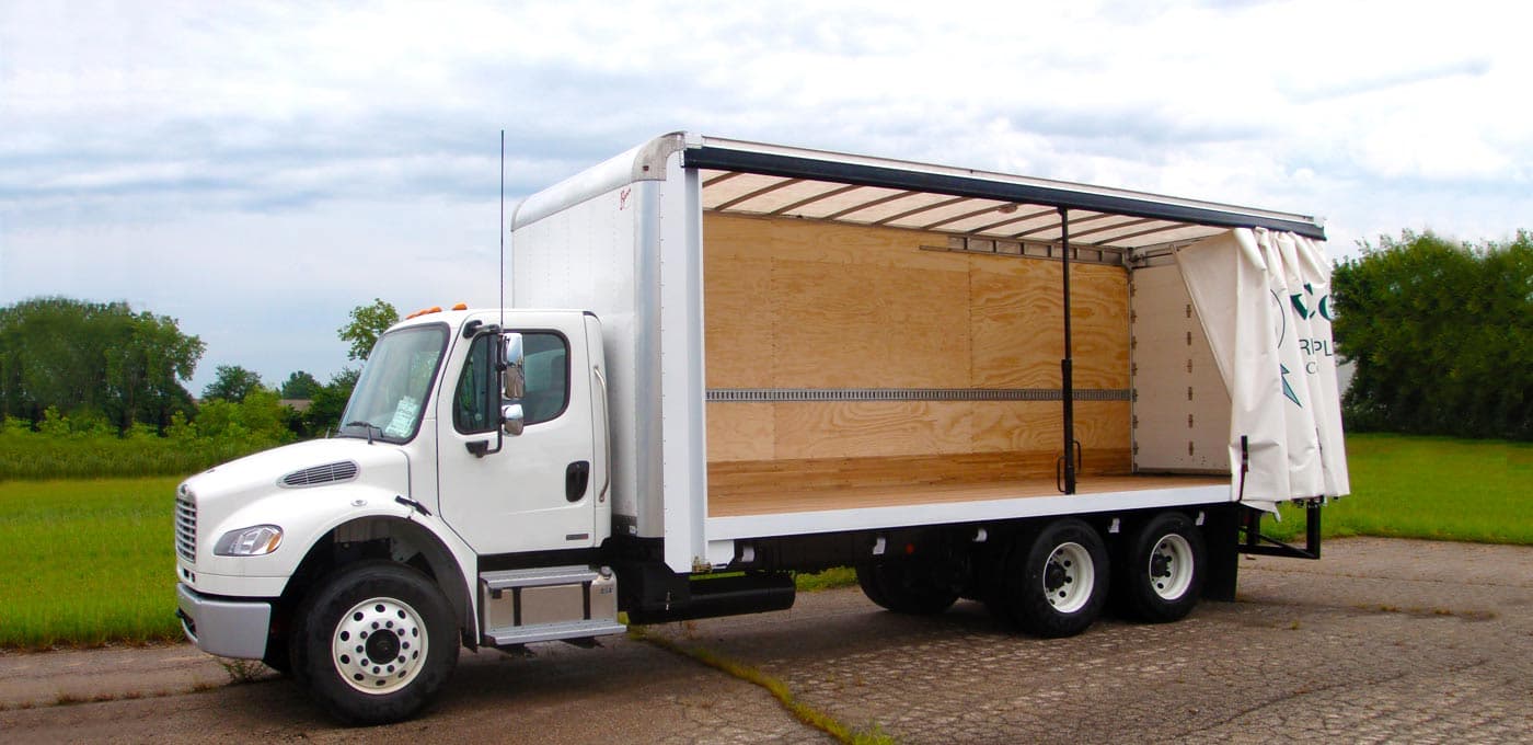 Side Curtain Truck